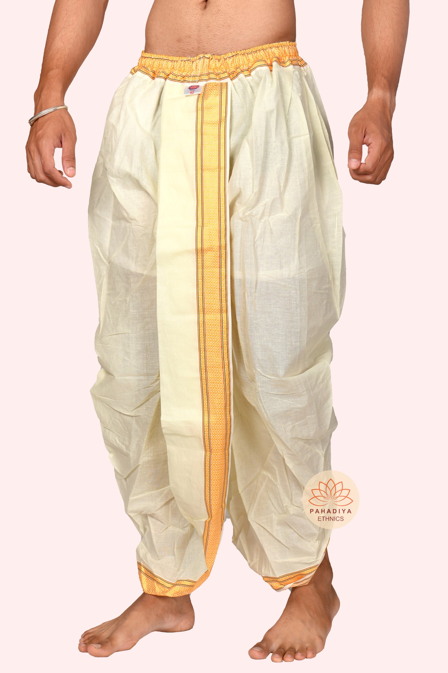 Soma Veer – The Moonlight Warrior (Pure Cotton, Elastic Wear and Dhoti Dupatta Set)