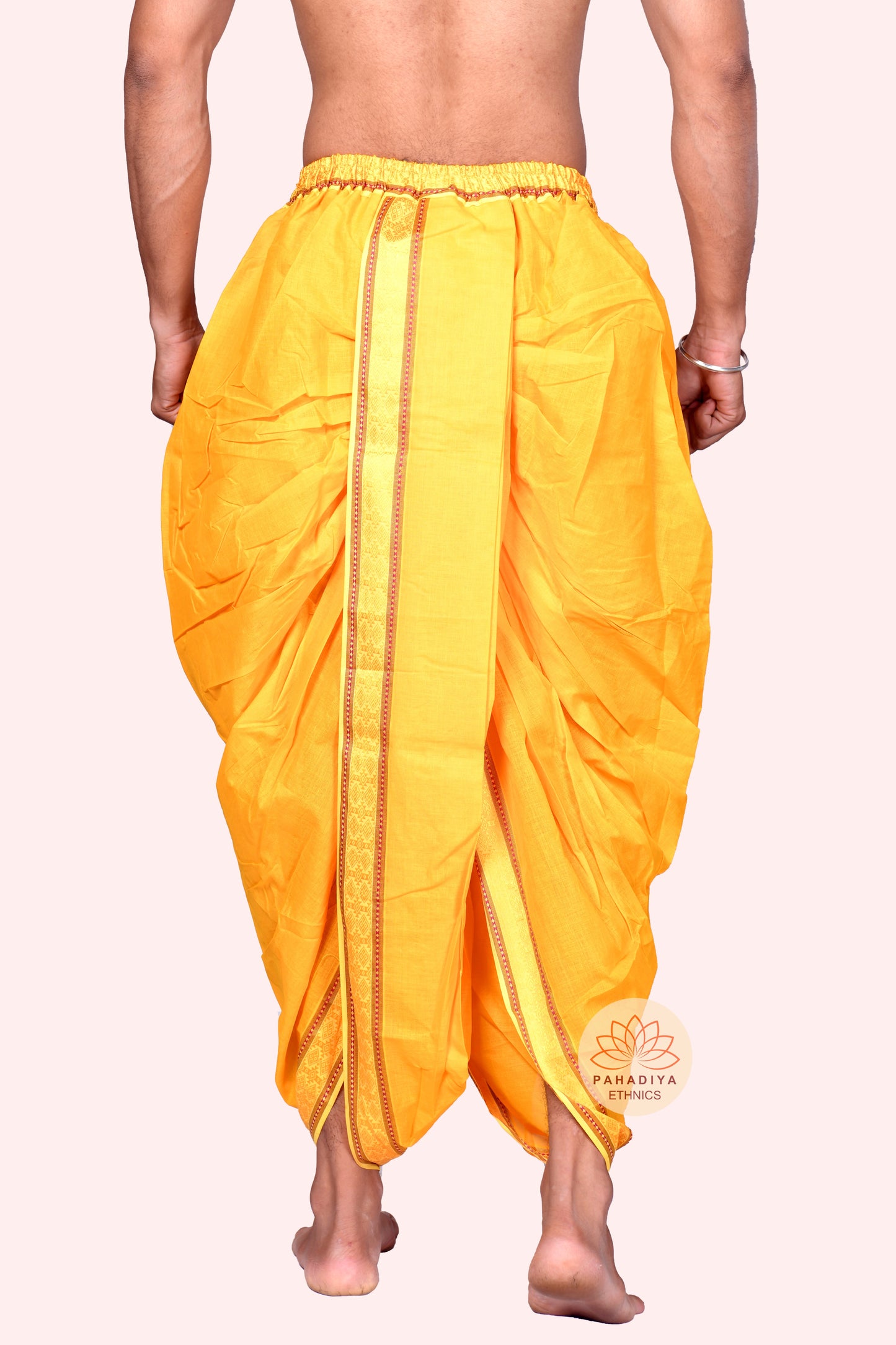 Aam Veer – The Warrior of Abundance (Pure Cotton, Elastic Wear and Dhoti Dupatta Set)