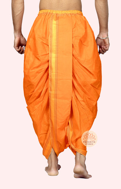 Kesari Veer – Kesari (Pure Cotton, Elastic Wear and Dhoti Dupatta Set)