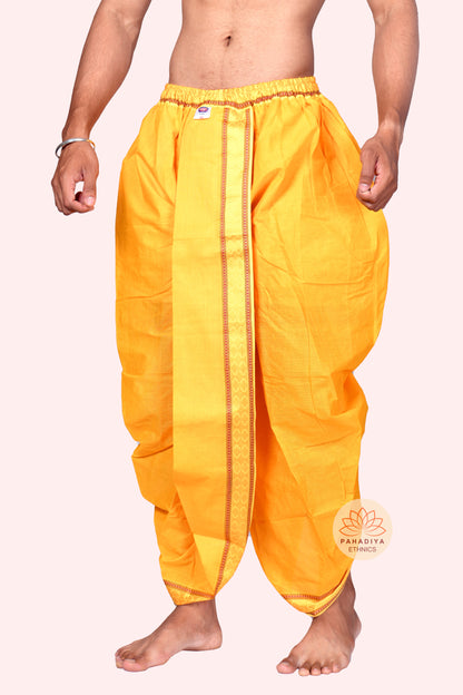 Aam Veer – The Warrior of Abundance (Pure Cotton, Elastic Wear and Dhoti Dupatta Set)