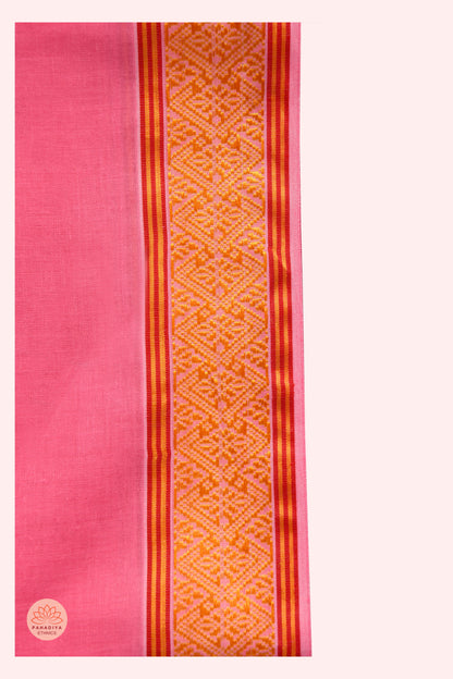 Gulaal Veer – The Warrior of Celebration (Pure Cotton, Elastic Wear and Dhoti Dupatta Set)