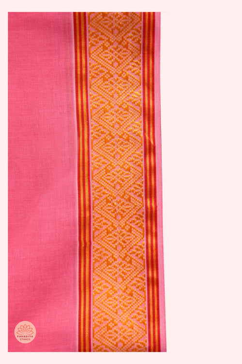 Gulaal Veer – The Warrior of Celebration (Pure Cotton, Elastic Wear and Dhoti Dupatta Set)