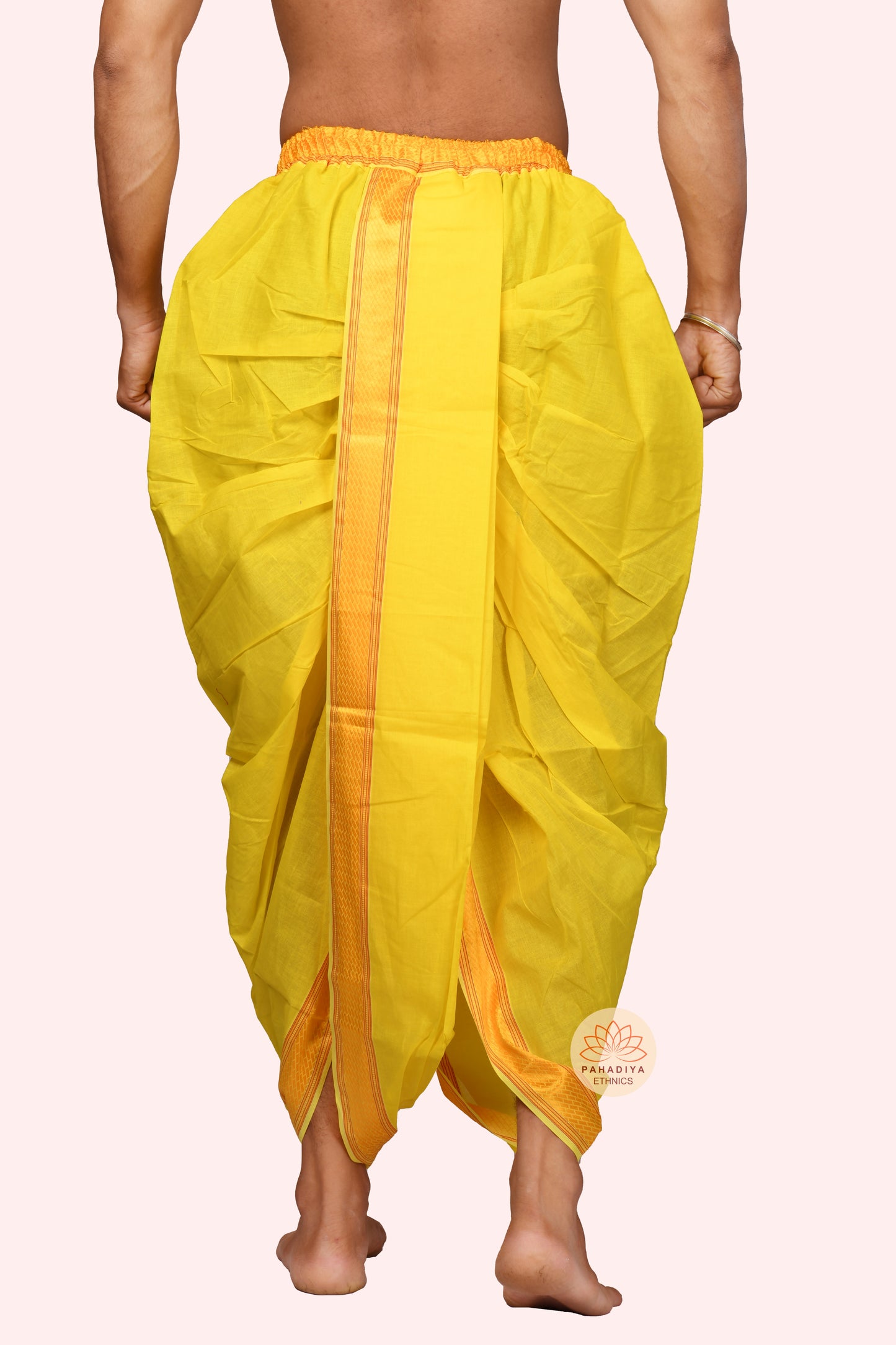 Chhavi Veer – The Glow of Festivity (Pure Cotton, Elastic Wear and Dhoti Dupatta Set)