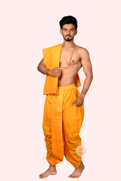 Arjun – Aamrang (Pure Cotton, Elastic Wear and Dhoti Dupatta Set)