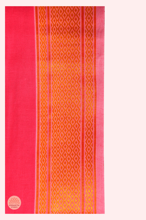 Arjun – Gulaabi (Pure Cotton, Elastic Wear and Dhoti Dupatta Set)